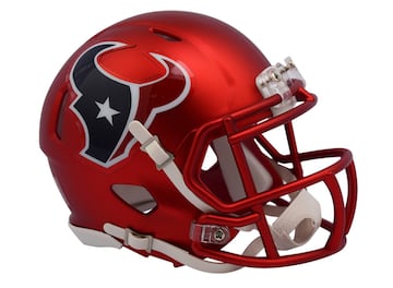 Casco alternativo de los Houston Texans.