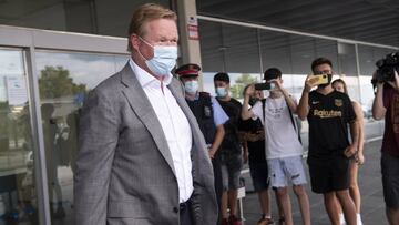 Koeman ya está en Barcelona