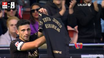 ¡Por Aldaya y por Valencia! César Tarrega marca el gol más especial de LaLiga