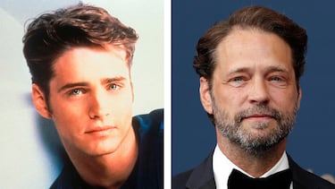 Los protagonistas de 'Sensación de vivir' ('Beverly Hills 90210')