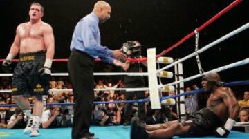 Mike Tyson cerró su carrera el 11 de junio de 2005 ante Kevin McBride, con quien perdió por KO en el sexto asalto. 
