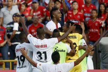 Medellín recibió a Cortuluá en el partido de vuelta de las semifinales de la Liga Águila.