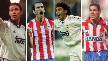 Once ideal de americanos que jugaron el derbi madrileño