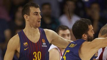 Víctor Claver está muy motivado por jugar en Valencia.