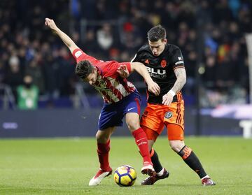 Atlético de Madrid-Valencia en imágenes