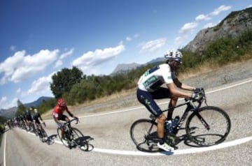 Alejandro Valverde y Nairo Quintana.