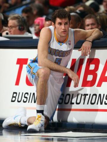 Rudy Fernández, con los Denver Nuggets.