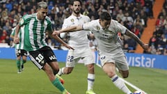 James juega 68 minutos, en la remontada del Madrid a Betis