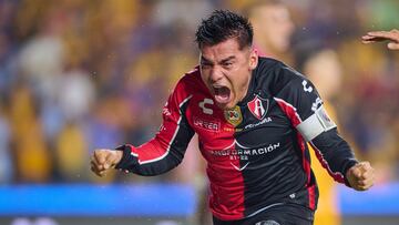 Durante el partido Tigres UANL vs Atlas, correspondiente al partido de vuelta de Semifinales de Final del Torneo Clausura Grita Mexico C22 de la Liga BBVA MX, en el Estadio Universitario, el 21 de Mayo de 2022.