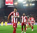 La noche de Luis Palma en el Olympiacos