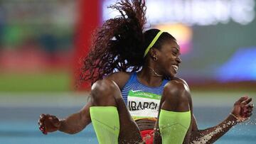 Caterine Ibargüen, oro en triple salto en los Juegos Olímpicos