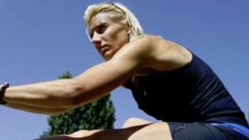 <b>A PUNTO. </b>Marta Domínguez se ha preparado a conciencia.