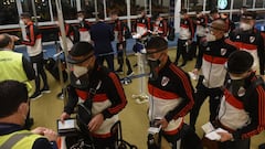 River ya está en Orlando y con el plantel vacunado