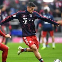James es duda en el Bayern y no jugaría contra AEK