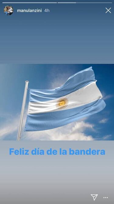 Día de la Bandera en Argentina: los saludos de Messi y Maradona en redes sociales