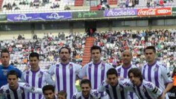 <b>EL ÚLTIMO. </b>Estos son los once que se enfrentaron y empataron con el Rayo el pasado sábado.