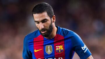 Arda con el Barcelona. 