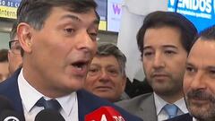 Franco Parisi llega a Chile para su tercera candidatura presidencial, es recibido por Javier Olivares y esto pasó