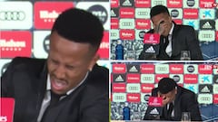 Militão, dizzy and hot, almost faints during Real Madrid presentation