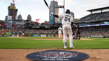 El venezolano Miguel Cabrera disputará este día su último encuentro en Grandes Ligas, poniendo fin a un carrera de 21 años.