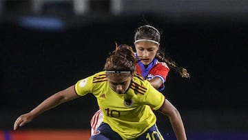 Colombia en el Sudamericano femenino Sub 17