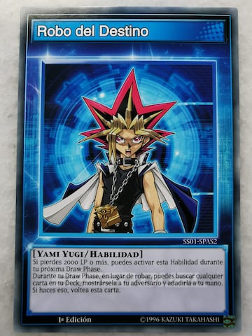 yugioh yami yugi destiny draw robo del destino