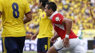 Alexis buscará aumentar marca goleadora ante Colombia