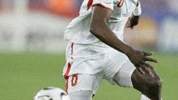 <B>PUNTO Y FINAL.</B> El lateral tunecino ha disputado tres Mundiales con la selección africana.