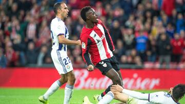 20/10/19  PARTIDO DE PRIMERA DIVSION  ATHLETIC DE BILBAO-VALLADOLID GOL 1-0 WILIAMS 