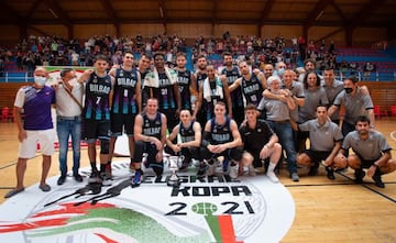 El Bilbao Basket, con la Euskal Kopa