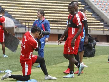 Deportivo Independiente Medellín se prepara para el partido ante el Atlético Bucaramanga por la décimo séptima jornada de la Liga Águila II - 2018