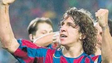 <b>SERÁ EL CAPITÁN. </b>Carles Puyol jugará esta noche en el eje de la defensa del Barcelona, después de escaquearse de la concentración de la selección española.