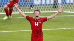 La insólita lesión que mandó a Damsgaard al hospital