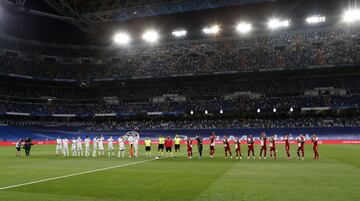 El fútbol ha vuelto al Bernabéu.