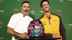 Reko Rennie y Daniel Ricciardo.