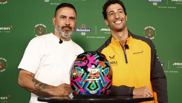 Reko Rennie y Daniel Ricciardo.