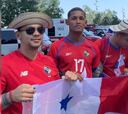 La afición panameña se hace presente en el SoFi Stadium para la Final de la Copa Oro
