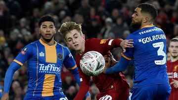 Liverpool se enfrenta al Shrewsbury Town en la FA Cup