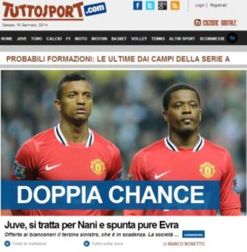 Portadas de la prensa extranjera