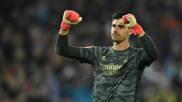 Con un buen tratamiento, Courtois podr¨ªa jugar