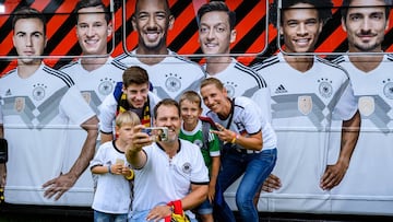 La afición alemana estará con su equipo.