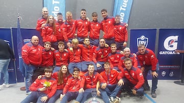 España manda en el Mundial Sub-23 de trinquete... por delante de Euskadi