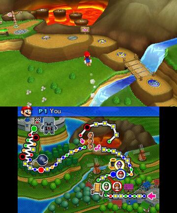 Captura de pantalla - Mario Party: Island Tour (3DS)