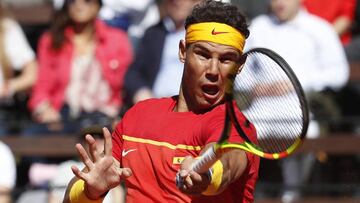 08/04/18 TENIS COPA DAVIS CUARTOS DE FINAL
SELECCION ESPAÑOLA ESPAÑA ALEMANIA
RAFA NADAL - ZVEREV