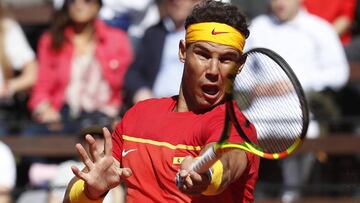 08/04/18 TENIS COPA DAVIS CUARTOS DE FINAL 
 SELECCION ESPA&Ntilde;OLA ESPA&Ntilde;A ALEMANIA
 RAFA NADAL - ZVEREV
 
 
 
 
 