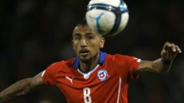 Arturo Vidal está a un partido del número 400 en su carrera profesional.