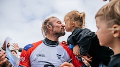 BELLS BEACH, VICTORIA, AUSTRALIA - APRIL 9: Owen Wright of Australia after surfing in Heat 3 of the Round of 32 at the Rip Curl Pro Bells Beach on April 9, 2023 at Bells Beach, Victoria, Australia. (Photo by Beatriz Ryder/World Surf League)