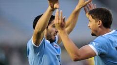 Luis Suárez, suplente, guía a Uruguay contra Francia