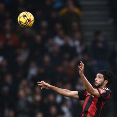 Raúl Jiménez se quedó cerca de marcarle a su ex equipo