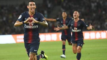 Di María guía con un doblete al PSG al primer título para Tuchel